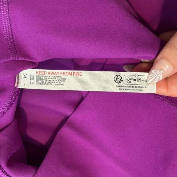 NWT Free People Movement x Hatch Never Better Maternity Leggings Purple Size S - Picture 6 of 7